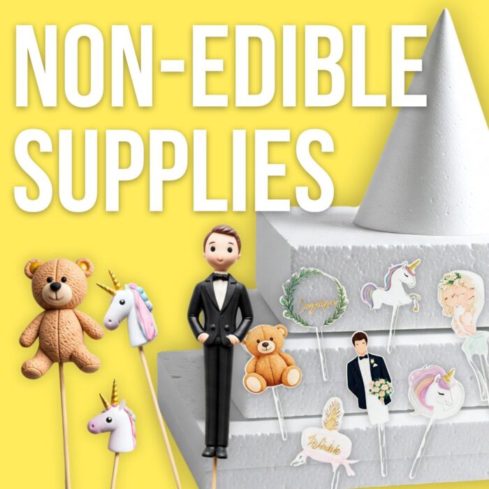 Acrylic cake toppers, styrofoam cake dummies, and toy cake toppers for cake decorating in Dubai and UAE – CakeTools.ae"